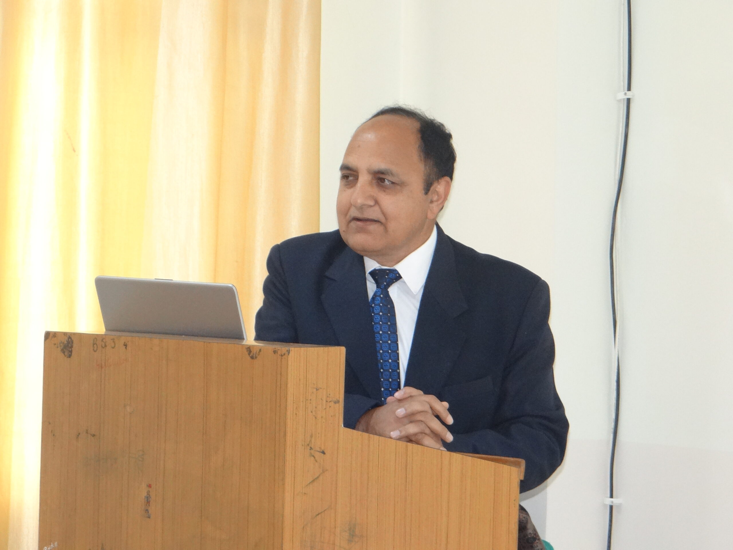 औद्यानिकी एवं वानिकी महाविद्यालय, थुनाग, गोहर (गुढाहरी) में विशेषज्ञ व्याख्यान