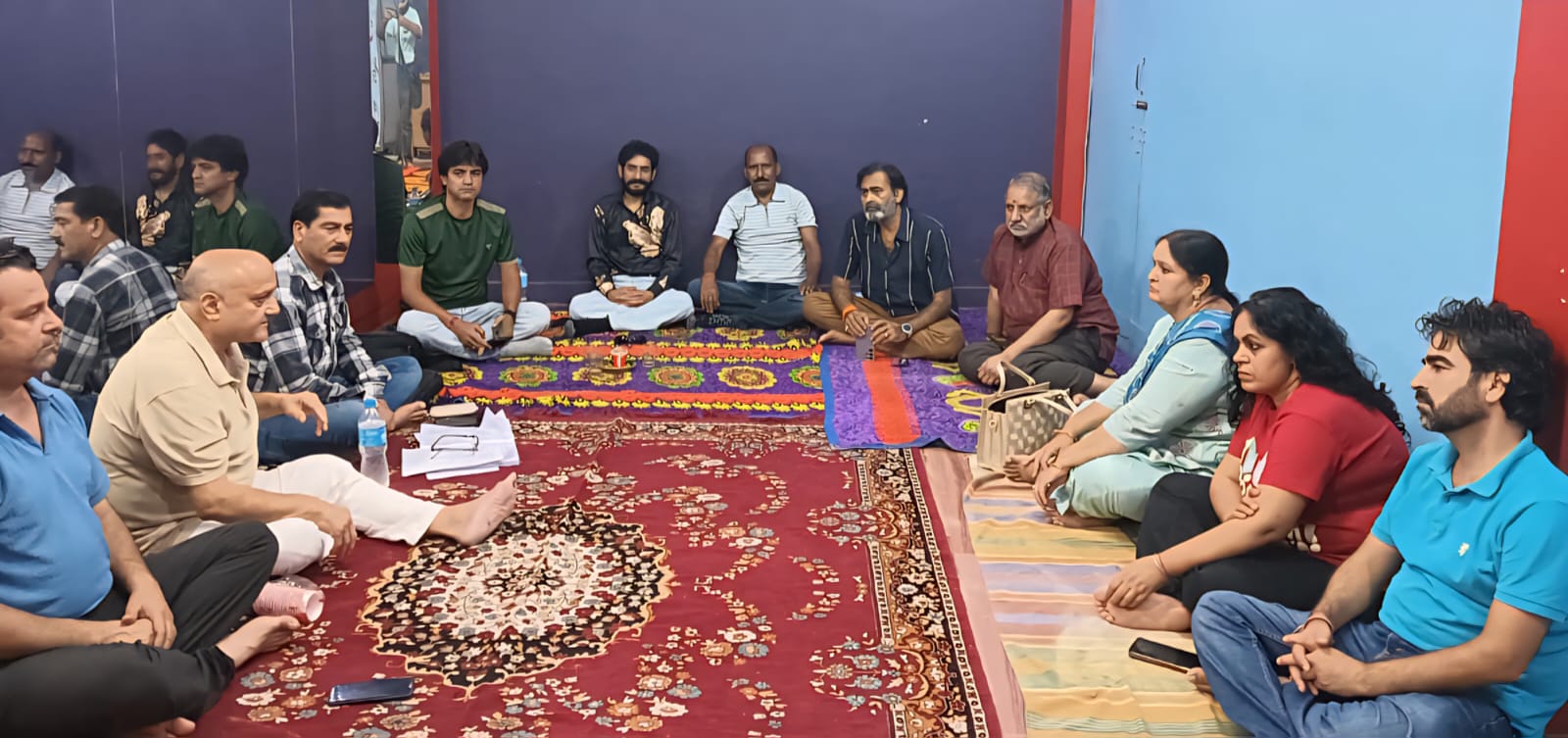 रूप उपाध्याय की अध्यक्षता में सांस्कृतिक संगोष्ठी: नई पीढ़ी को लोक-संस्कृति और रंगमंच से जोड़ने का लिया संकल्प