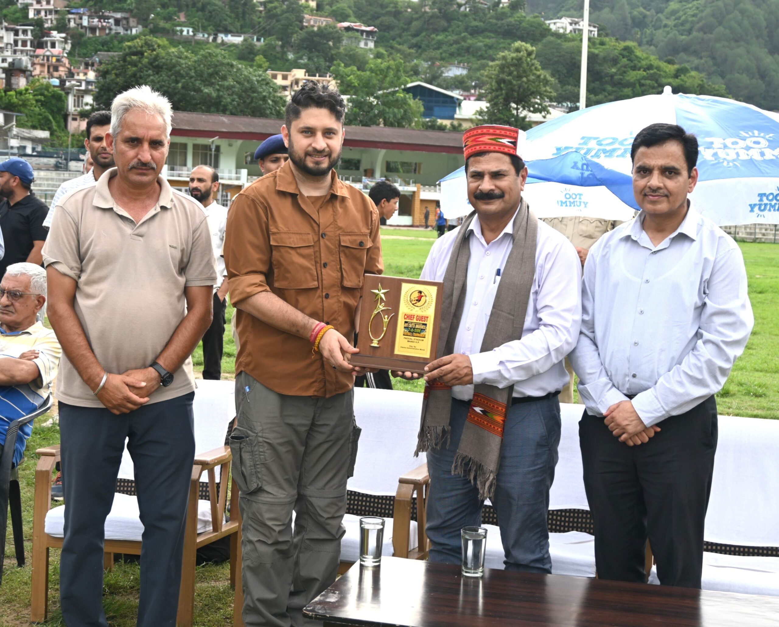 एंटी चिट्टा अवेयरनेस फुटबॉल टूर्नामेंट सम्पन्न, मैजिशियन एफसी बनी विजेता