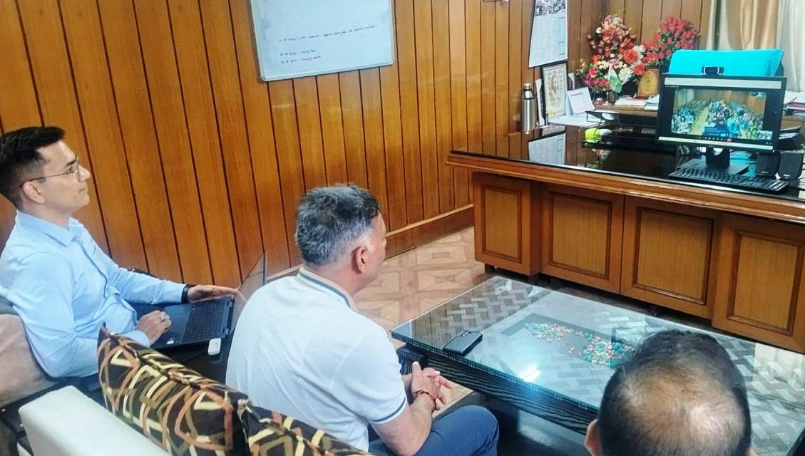 तकनीकी शिक्षा मंत्री ने आईआईटी दिल्ली के शैक्षणिक भ्रमण पर गए विद्यार्थियों से संवाद किया