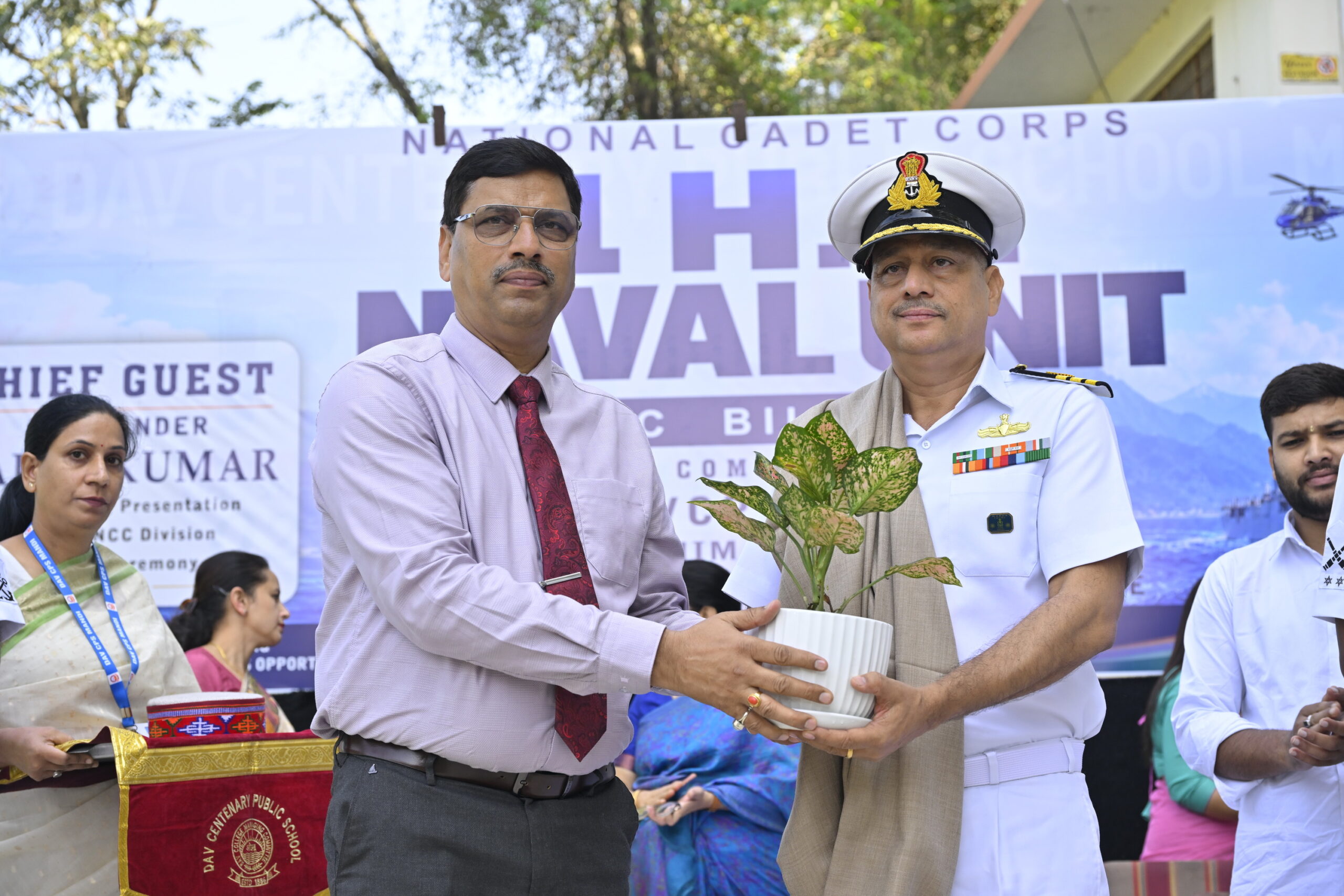 डीएवी मंडी में नेवल विंग एनसीसी का शुभारंभ, विद्यालय में अब तीनों विंग स्थापित